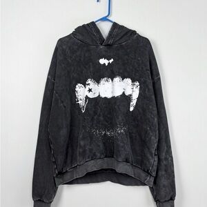 Black Graphic Hoodie